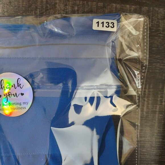 Talbots Petites Cobalt Sleeveless High Low Blouse SP Office Layer Summer Top - Picture 11 of 11